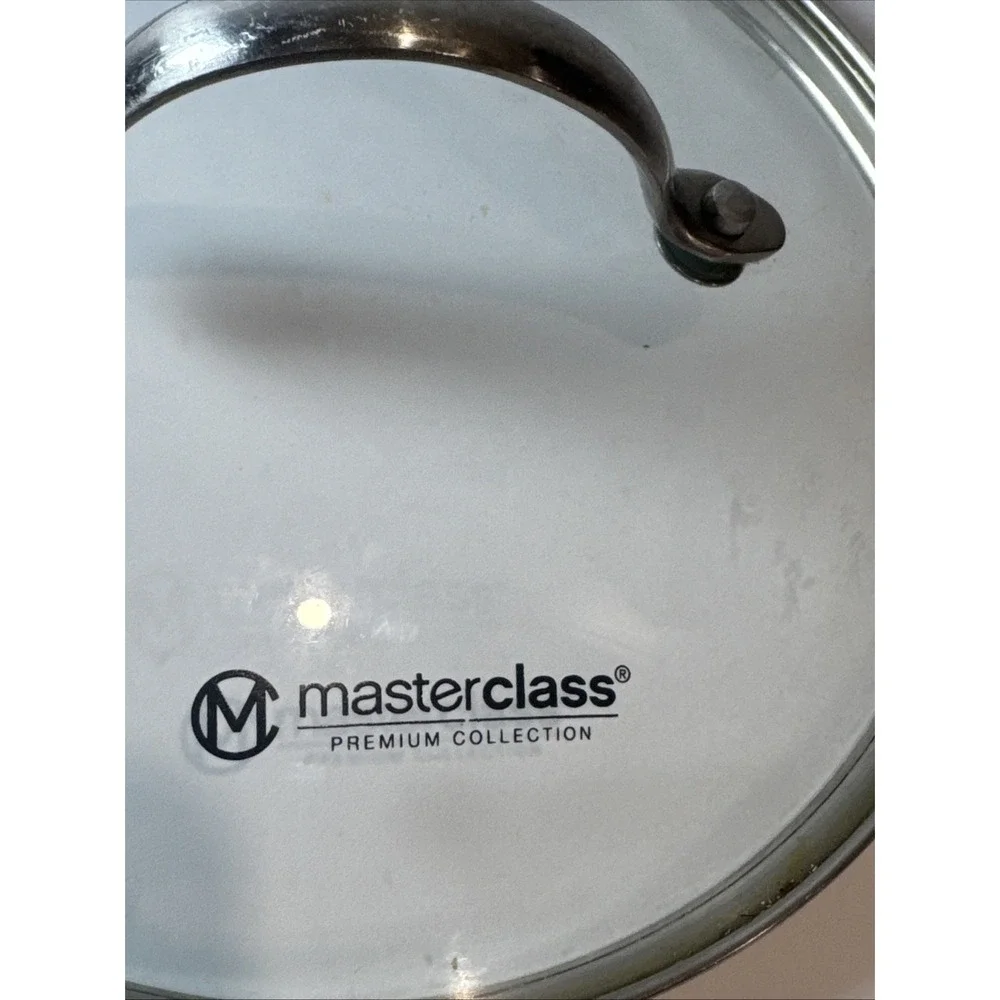 Masterclass Premium Cookware Glass Replacement Lid Vented 7.75